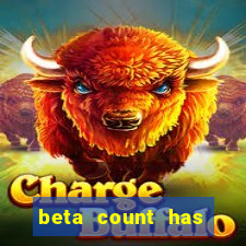 beta count has changed pt br